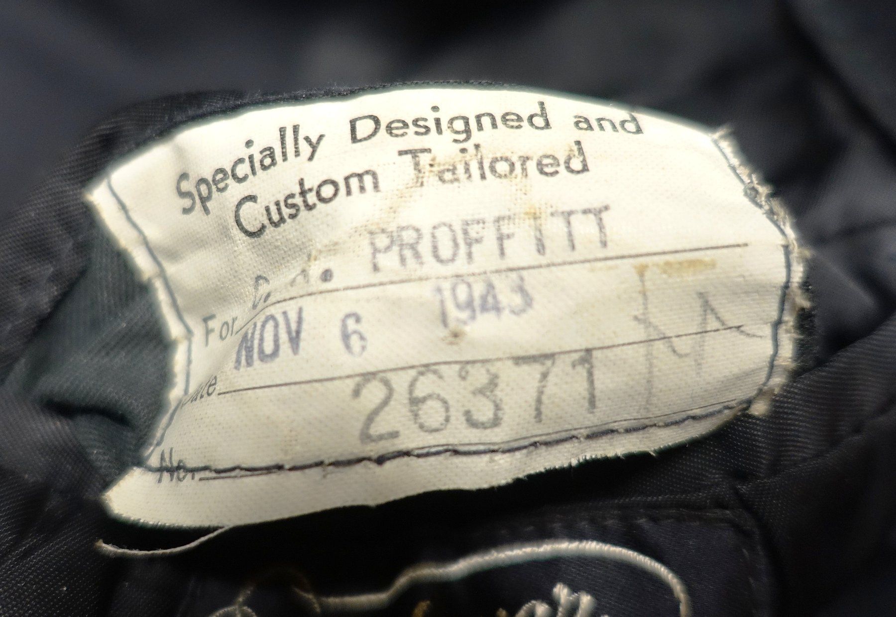 Uniformi: US Navy Uniform Chief Pharmacist's Mate C.A Proffitt  2.WK – Usato da Kappelen venduto da Marmoe 6