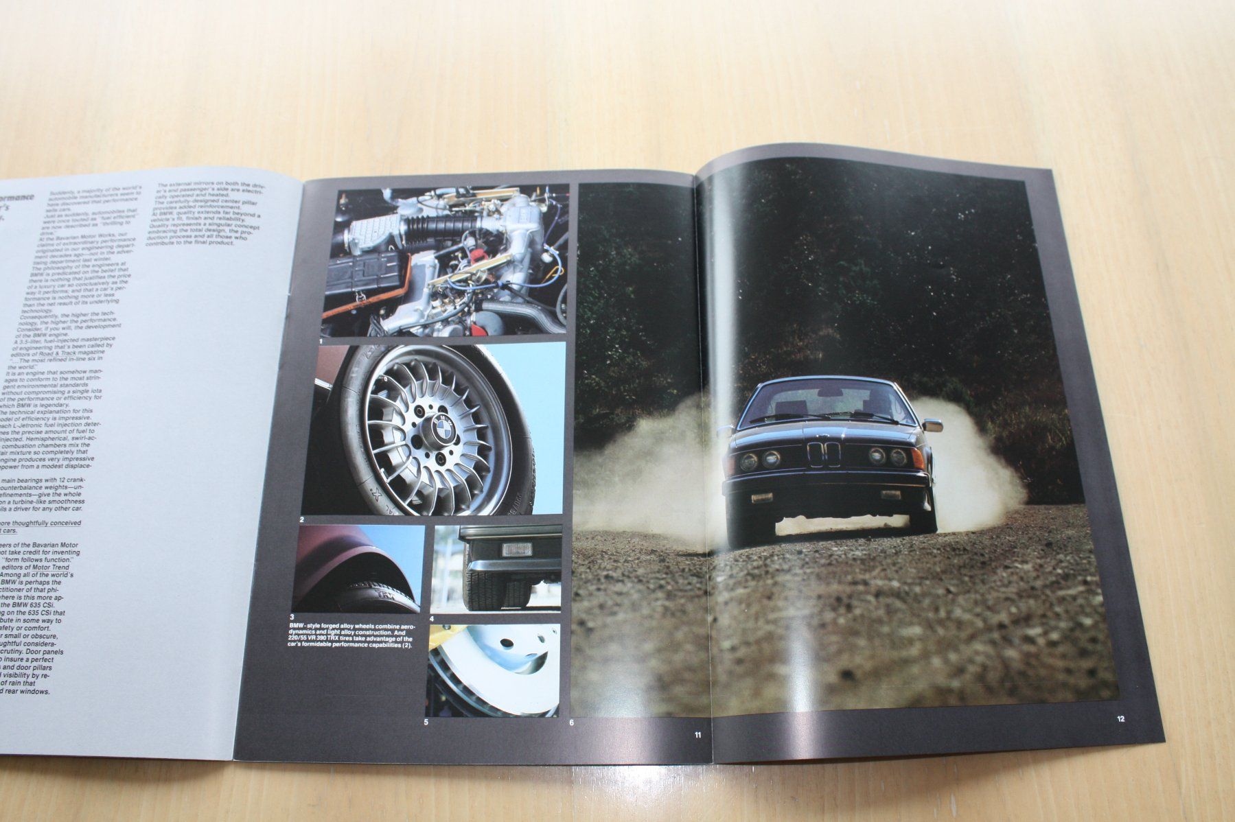 BMW Documenti: BMW 635 CSi USA Prospekt 1985 – Usato da Wikon venduto da erwin400 4