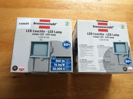 2 LED-Fluter Brennenstuhl L130 IP44 Neu/OVP