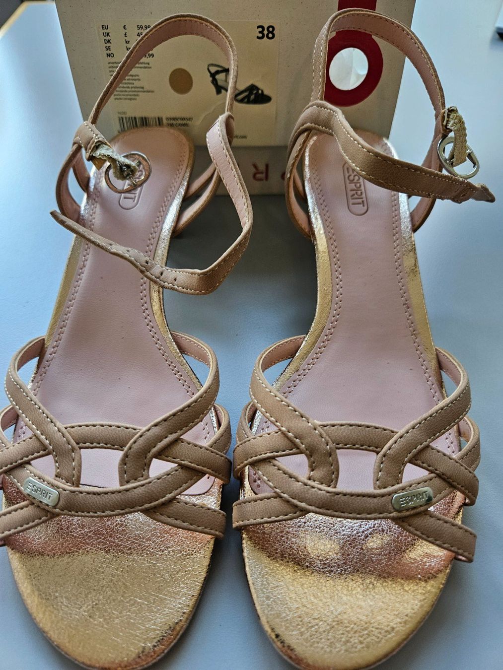 Esprit Scarpe da donna: Esprit Sandaletten Gr. 38 – Nuovo e nell'imballaggio originale da Zürich venduto da Veela 1