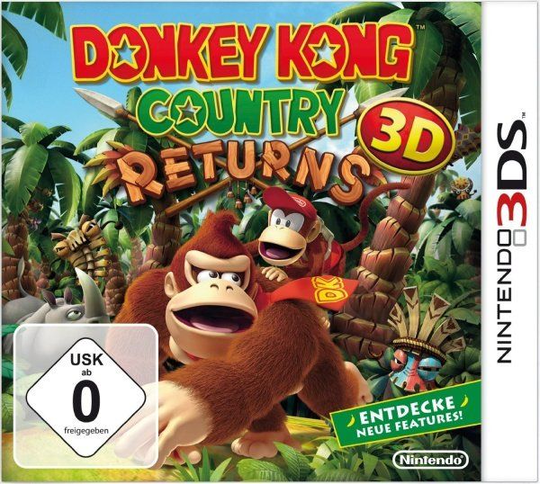 Nintendo Spiele: Donkey Kong Country Returns 3D /  3DS – Gebraucht aus Schüpfheim von Games_Spielkonsolen 2