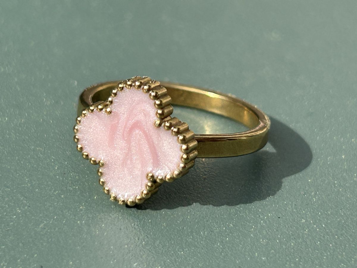Anelli: Fingerring Blume Rosé – Nuovo (secondo la descrizione) da Möhlin venduto da seerose6
