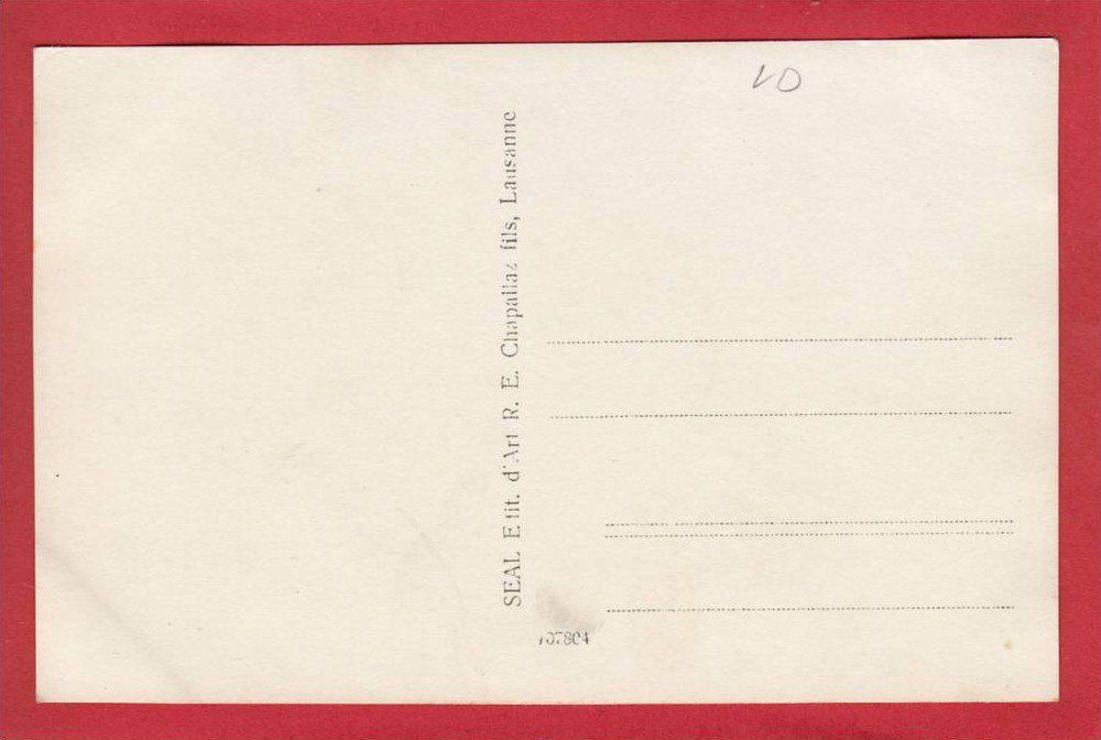 Cartoline postali: L'ABBAYE VALLÉE DE JOUX – Usato da Grüningen venduto da Kartenlaube 1