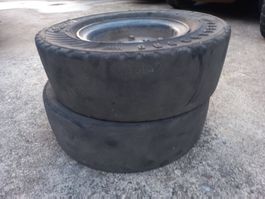 2 Räder 5.00-8 Staplerreifen SC - Reifen Pneu Toyota Stapler
