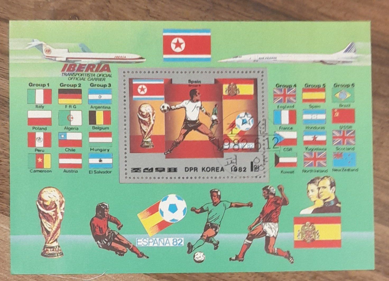 Alle Briefmarken: Sonderblock Korea – Gebraucht aus Balgach von SIMEON27