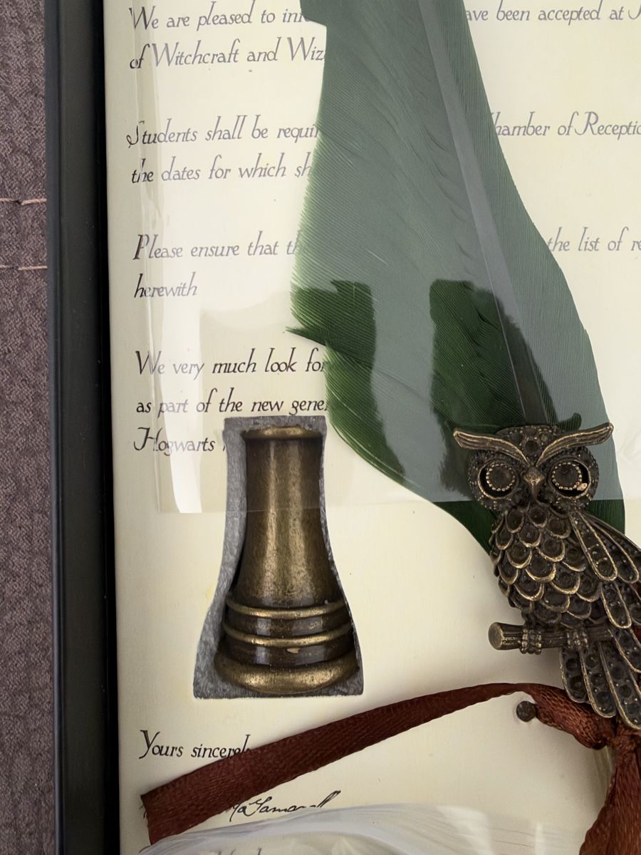 Penna & Evidenziatori: Harry Potter Hogwarts Schreibfeder-Set – Usato da Gossau ZH venduto da SwissFinds7 2