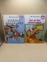 Lot livres Disney Donald Tic et Tac vintage