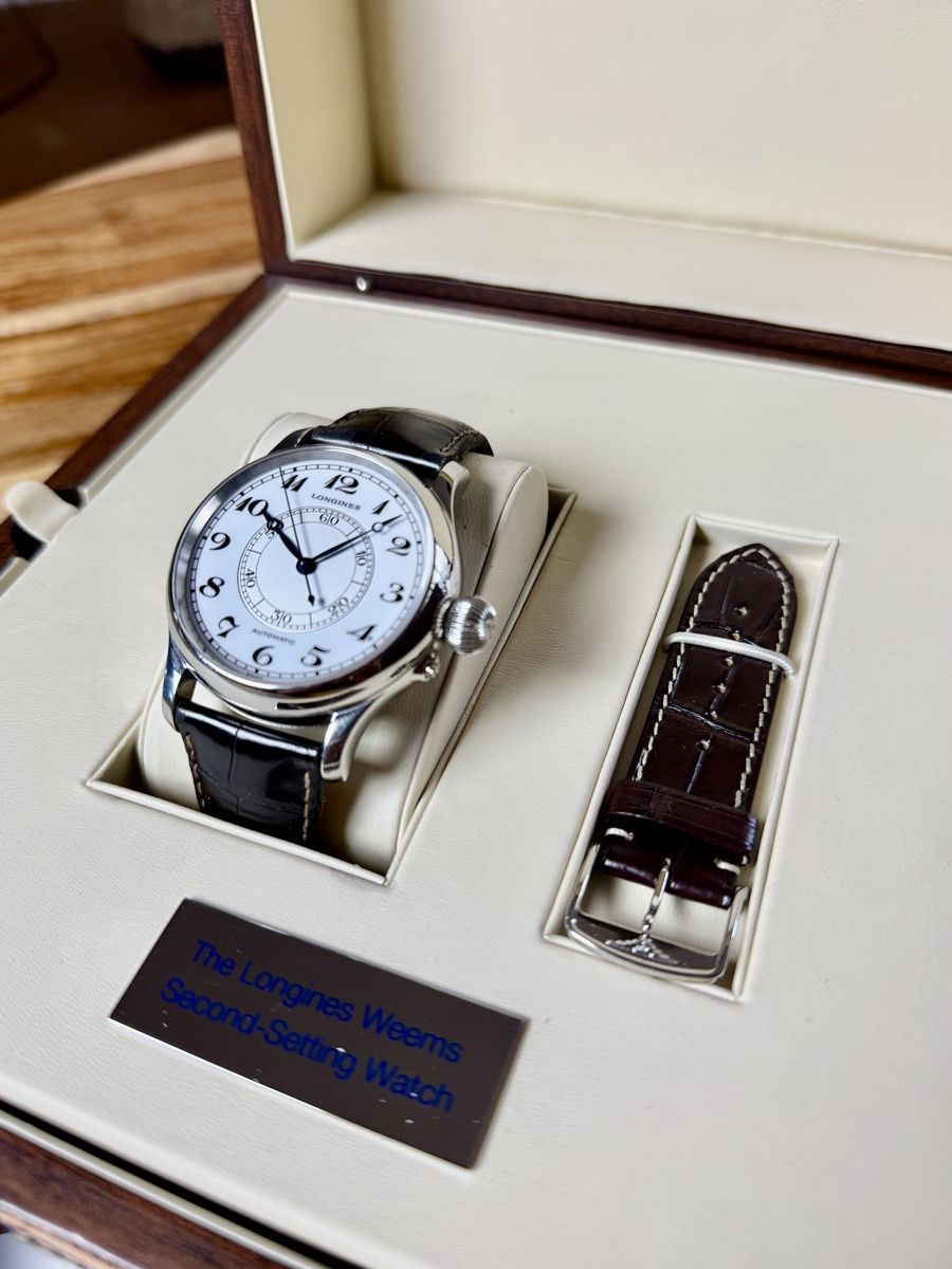 Longines Montres: Longines Weems Second-Setting Watch, Automatic, Top Zustand! – D'occasion à Selzach par rem_c8
