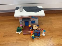 Playmobil Schneehütte mit Zubehör 
