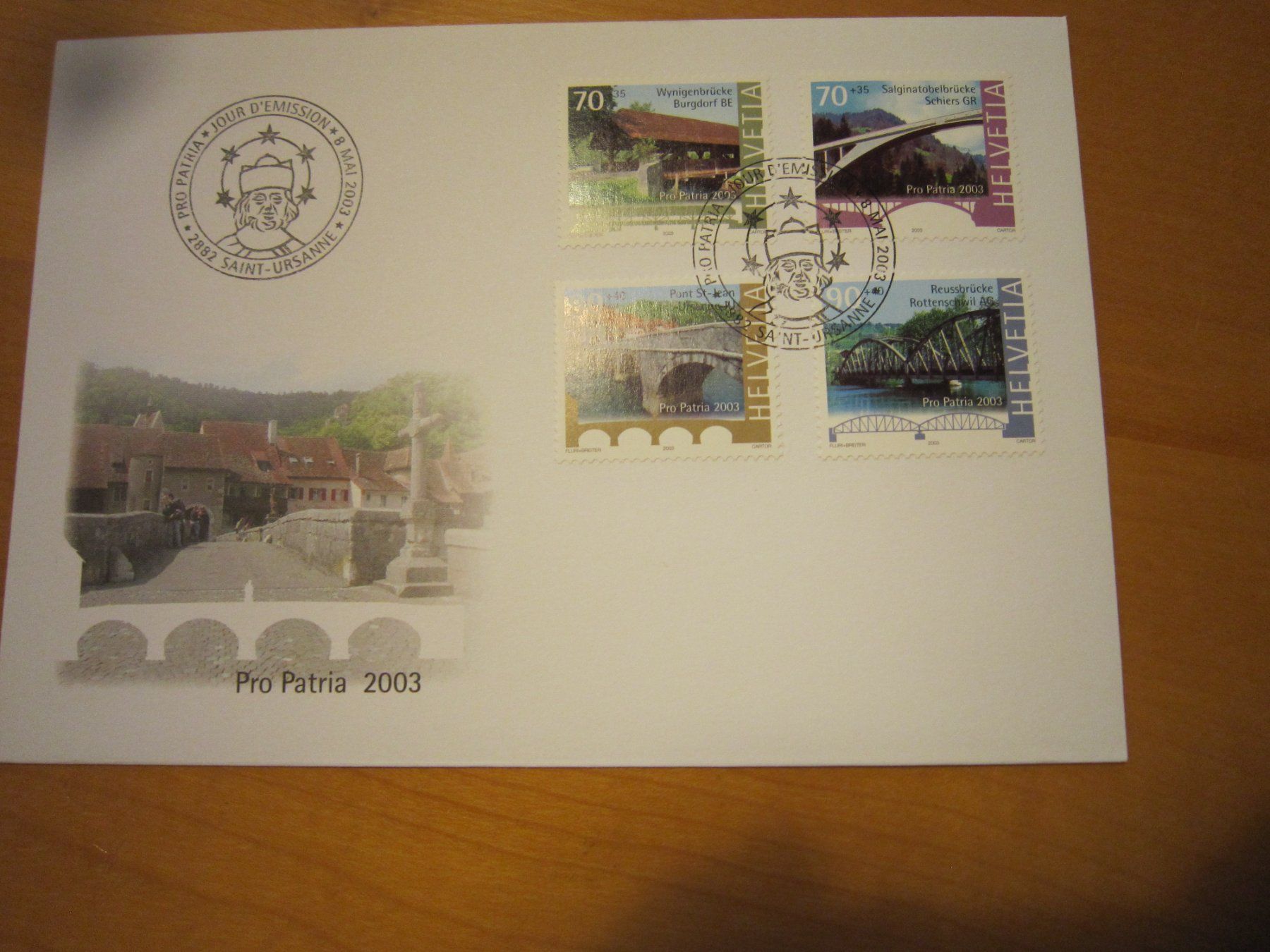 Tutti i francobolli: PP 2002 - 2003 FDC – Usato da Gordola venduto da Polentaefung 2