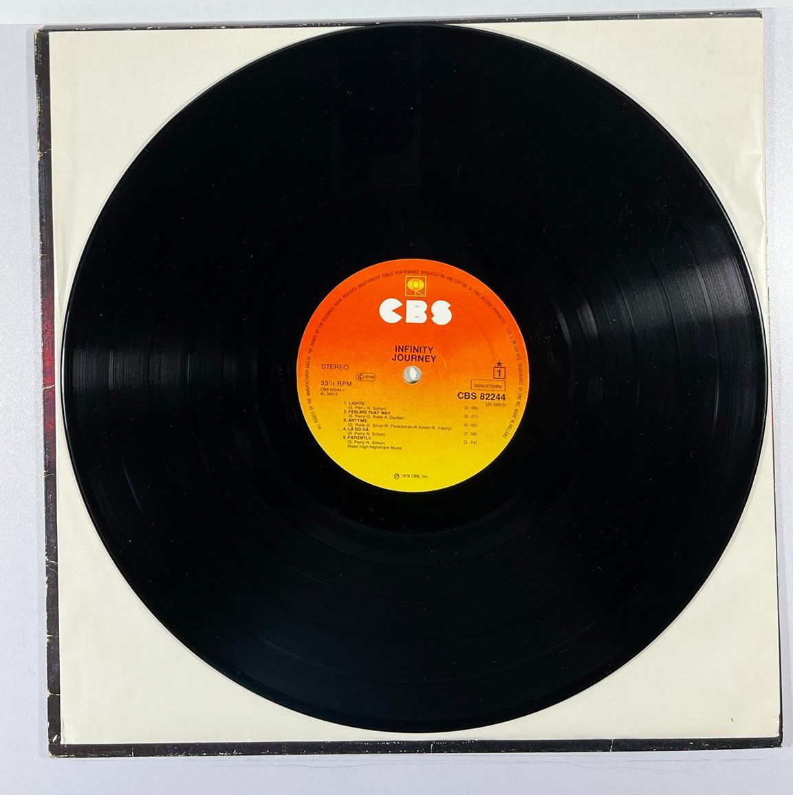 Dischi in vinile: LP: JOURNEY - Infinity  (1978) – Nuovo (secondo la descrizione) da Frenkendorf venduto da Yard-Sale-2000 4