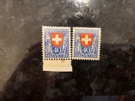 1923 Pro Juventute Nr. 28 postfrisch Lot ungestempelt