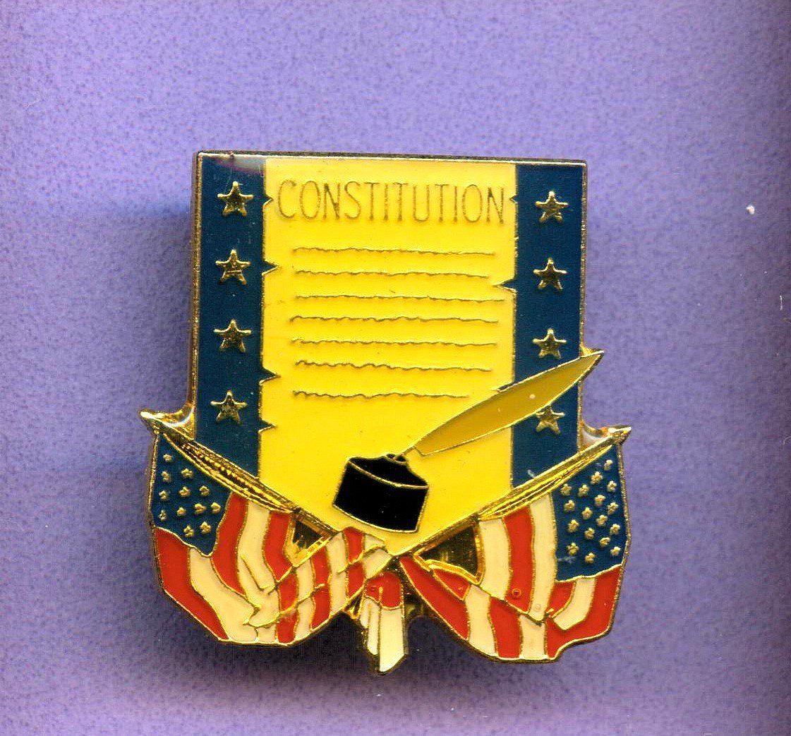 Placchette & Badge: USA   CONSTITUTION – Usato da Winterthur venduto da Sammleroase