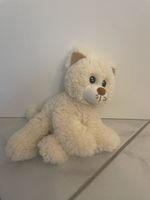 Cream Plush Cat - Soft Toy for All Ages - Great Gift!