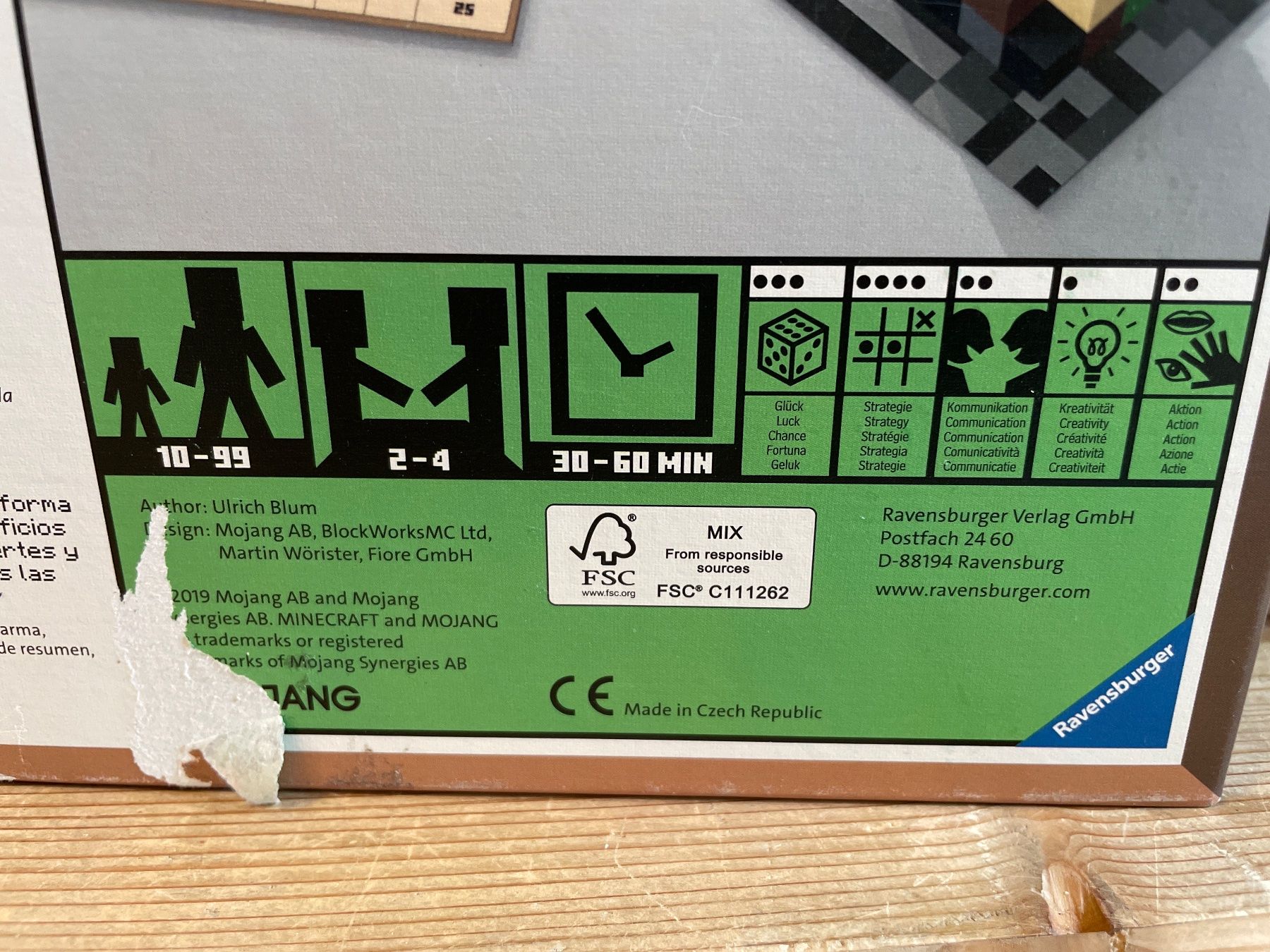 Ravensburger Giochi: MINECRAFT Brettspiel "Builders & Biomes" (Ravensburger 2019) – Usato da Frasnacht venduto da GracyStore 3