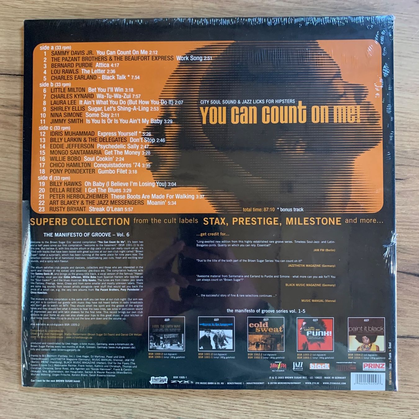 Schallplatten: You Can Count On Me!...COMPIL GER 2003...SEALED – Neu und originalverpackt aus Gals von Diskopatshop 1