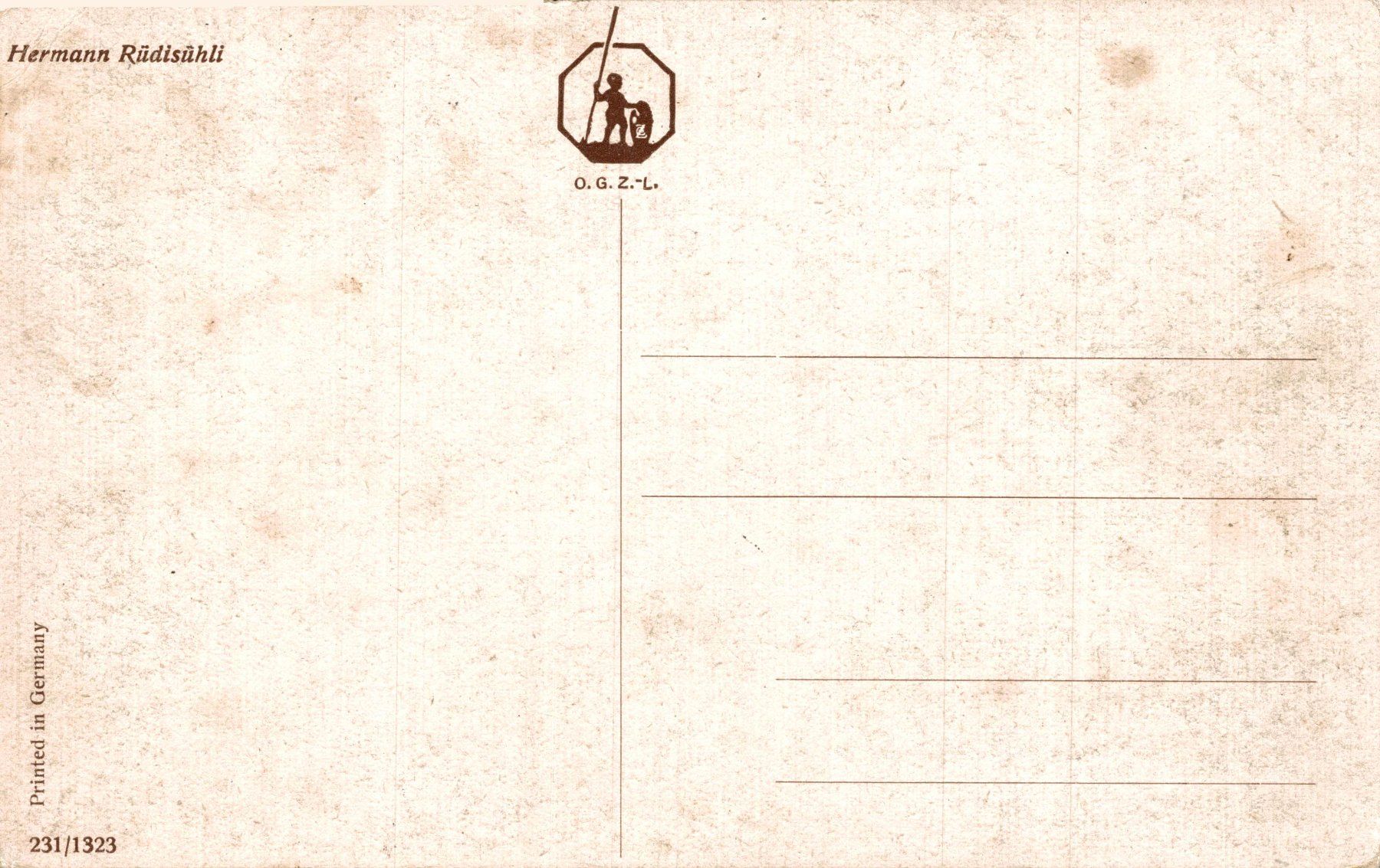 Cartoline postali: 6 Karten Hermann Rüdisühli - Herbstmorgen – Usato da Bronschhofen venduto da Astore 7