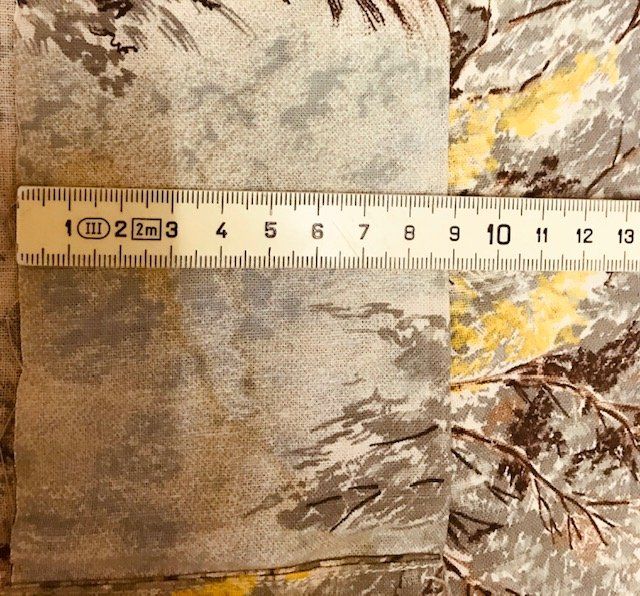 Tessuti: Stoff Vorhang mit Jagdszene – Usato da Zürich venduto da gigimai67 7