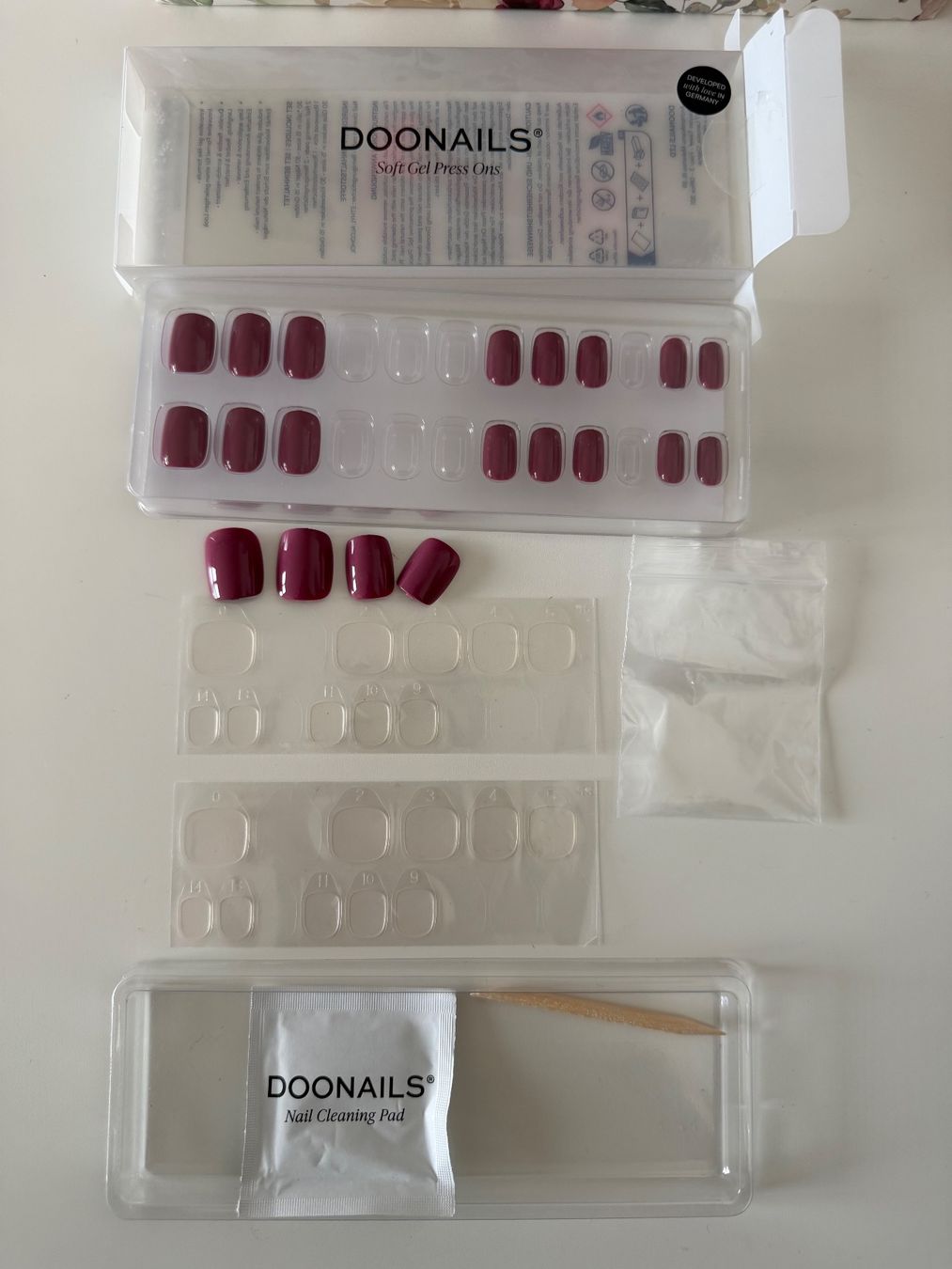 Doonails Smalto per unghie: Doonails Soft Gel Press Ons Bubblegum – Nuovo (secondo la descrizione) da Basel venduto da Ksjusha 1