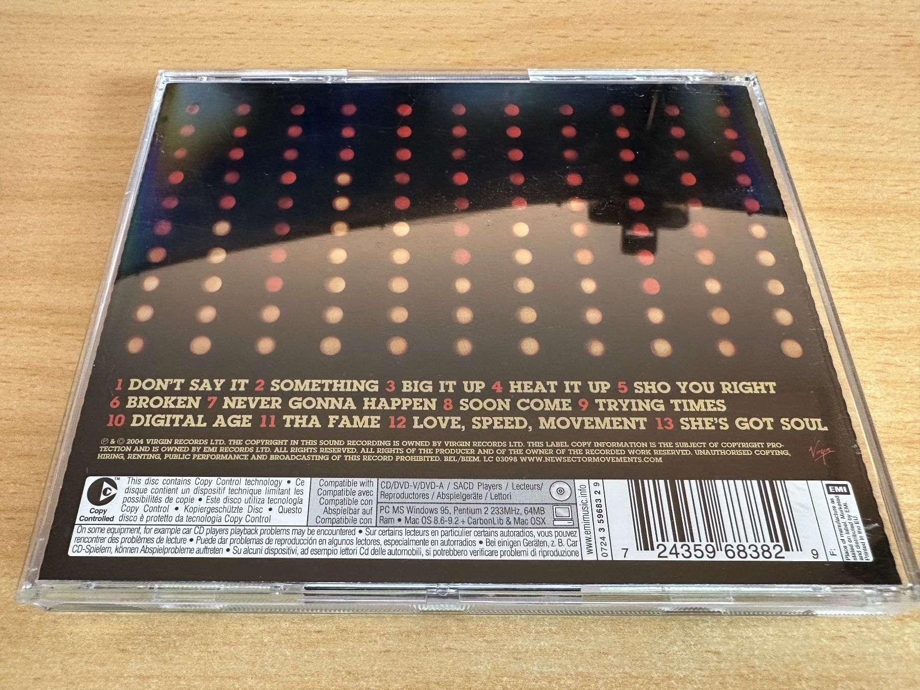 CD: NSM – Turn It Up – Usato da Rikon im Tösstal venduto da Alpenmutz 1