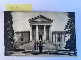 Alte Ansichtskarte Winterthur Stadthaus mit Brunnen