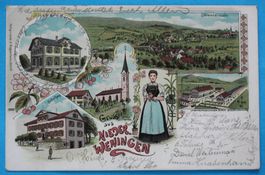 NIEDER WENINGEN LITHO AK