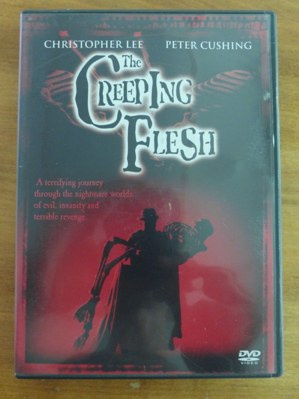 Tutti i DVDs: The creeping flesh Christopher Lee Peter Cushing Horror DVD – Usato da Zumikon venduto da psisound