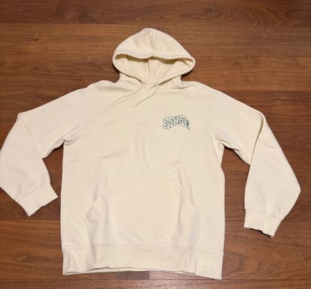 Kapuzenpullover Grösse S cremefarben