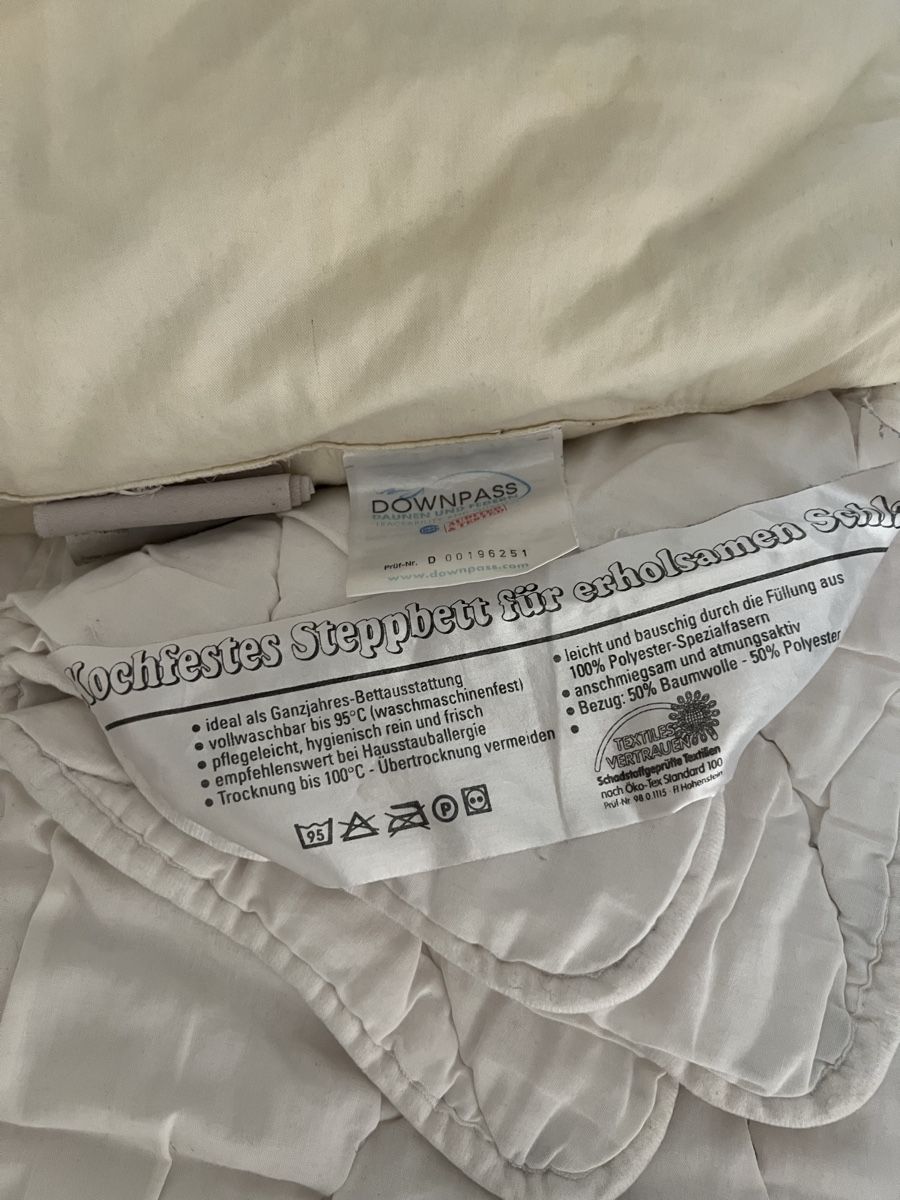 Coperte: Bettdecke mit Kissen – Usato da Dietikon venduto da itsVic 1
