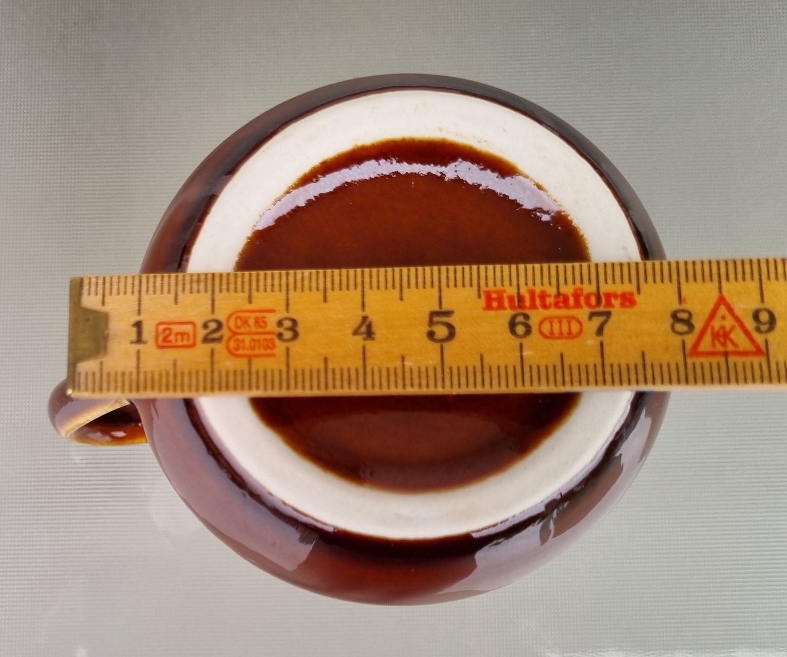 Rössler Teiere: Braunes Rössler Keramik Milchkännchen – Usato da Opfikon venduto da Diversamente 6
