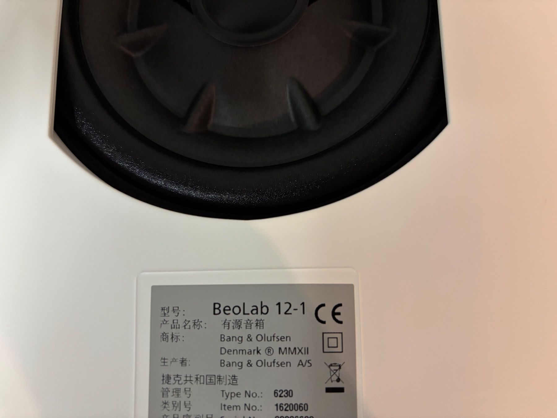 Bang & Olufsen Casse acustiche: Bang & Olufsen Beolab12-1 mit Standfuss – Usato da Winterthur venduto da schmudo45 5