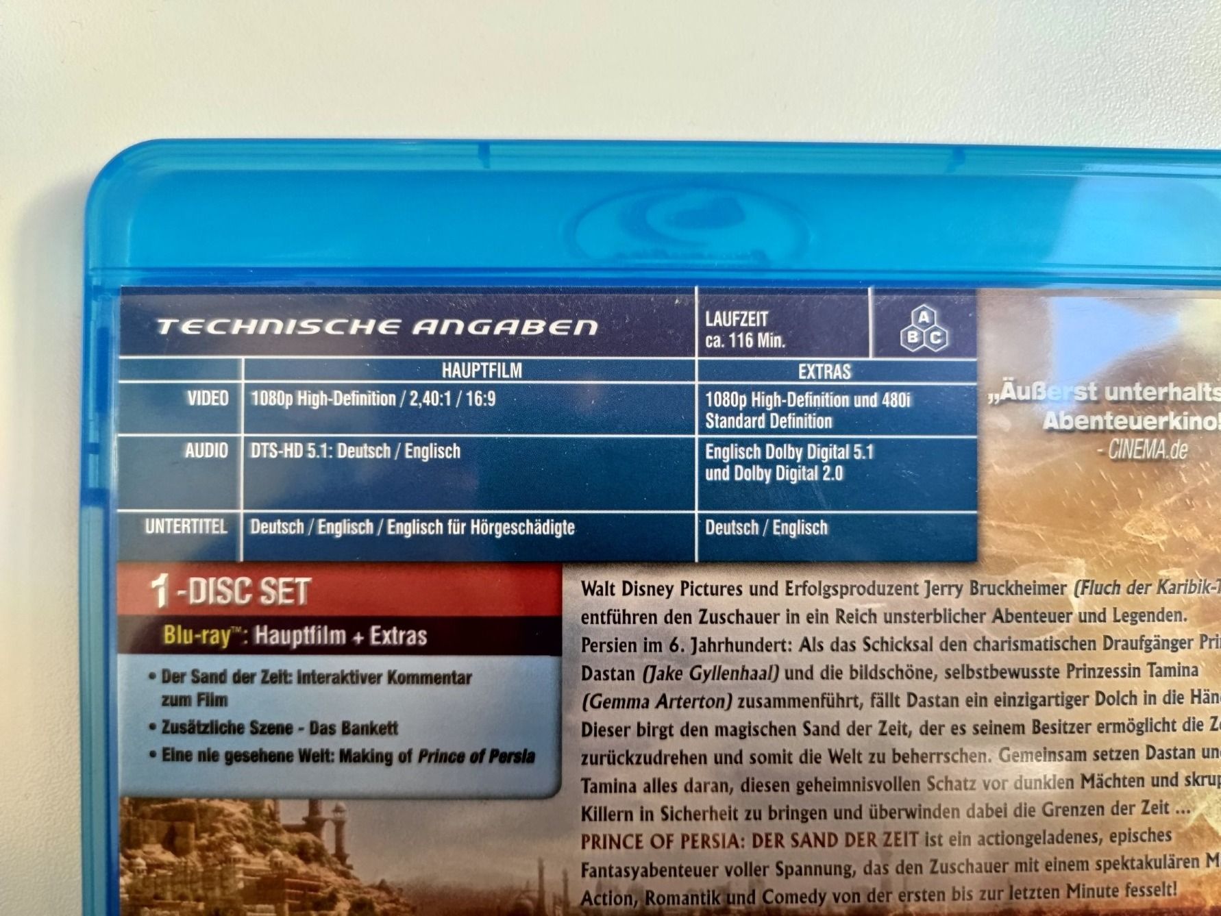 Tutti i DVDs: Prince of Persia – Usato da Liestal venduto da Kratzilla 3