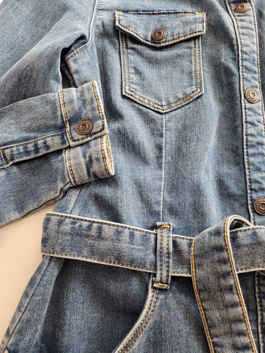 C&A Pantaloni: 164 - Grösse, Mädchen Jeans KLEID langarm – Usato da Nottwil venduto da echtMOMO 2