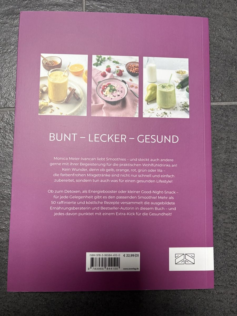 Libri: Smoothie_Drink the Rainbow_50 Rezepte – Usato da Horgen venduto da Spikystar13 1
