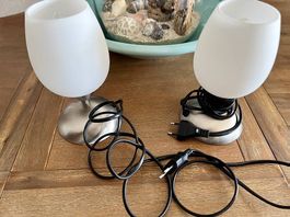 2 Touch Lampen mit Leuchtmittel