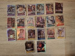 One Piece Lot - ca. 140 Karten (115 davon SR V1) - JP