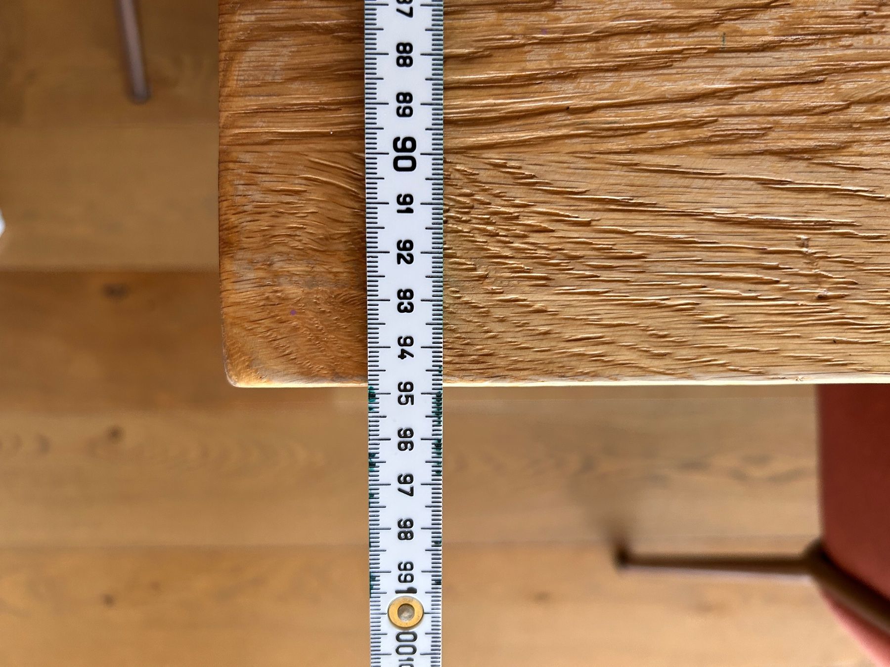 Tables: Esstisch massiv Metallgestell – D'occasion à Hochfelden par Stellina012 2