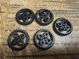 lego 32498 lot de 5 pièces Black Technic, Gear 36 Tooth