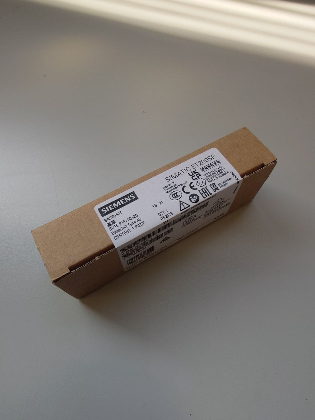 Siemens Componenti elettronici: Siemens SIMATIC ET 200SP BaseUnit – Nuovo e nell'imballaggio originale da Thun venduto da werft_thun 2