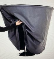 Blache anthrazit Ø 100 cm und Höhe 100cm