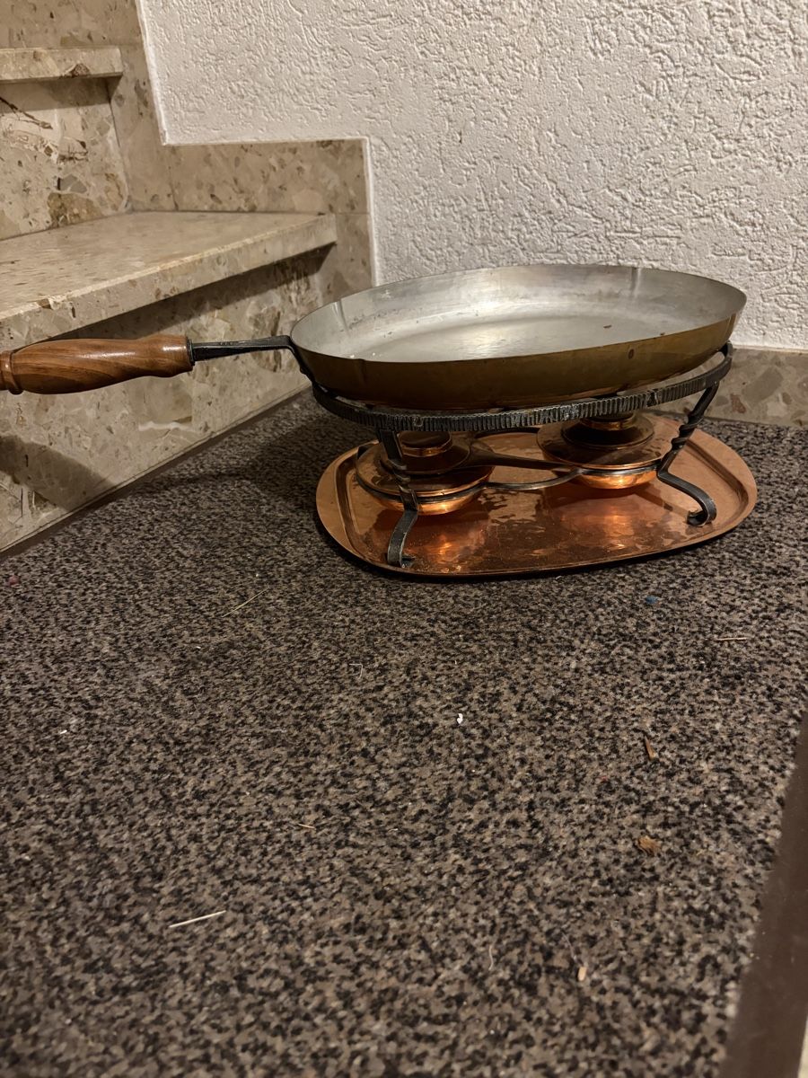 Pfannen: Crêpe Suzette Pfanne – Gebraucht aus Neuägeri von mai_9nd6