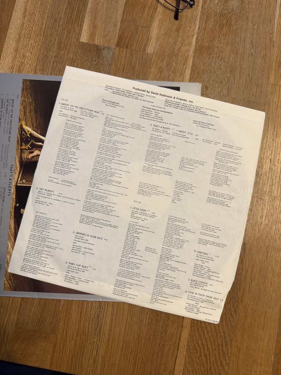 Dischi in vinile: The Pointer Sisters - That's A Plenty - LP Schallplatte – Usato da Goldach venduto da Messerguru 7