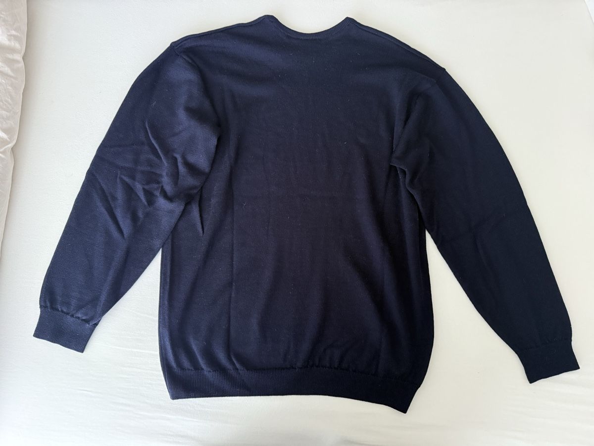 Lacoste Maglioni & Felpe: Lacoste Wollpullover Gr.4 Dunkelblau – Usato da Zollikon venduto da snowflake10- 1