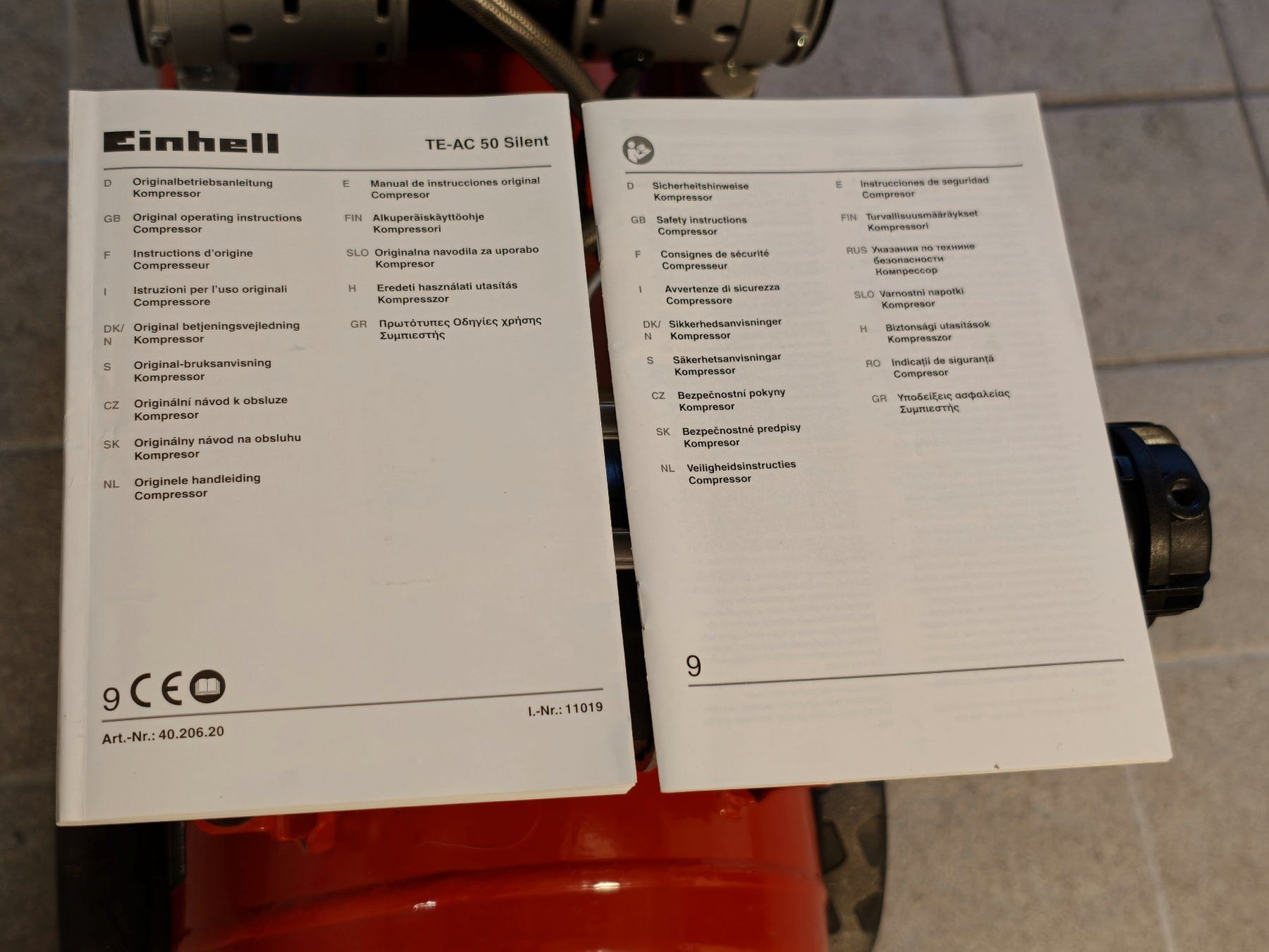 Einhell Kompressoren: Compresseur Einhell TE-AC 50 Silent comme neuf – Gebraucht aus Thônex von Ammonite 5