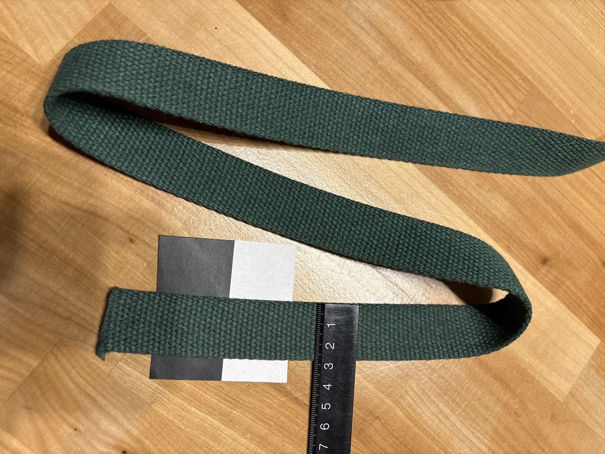 Tessuti: robustes Baumwoll Webband Gurtband 5 Meter – Nuovo (secondo la descrizione) da Rümlang venduto da resale35