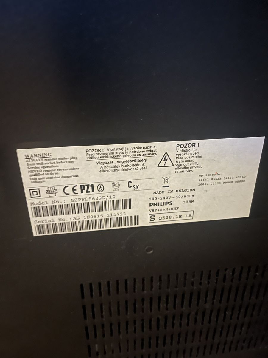Philips Televisori: Fernseher Philips 52PPL9632D/10 gebraucht – Usato da Samstagern venduto da Manuel119 2