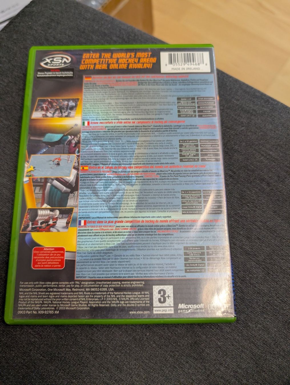 Giochi: NHL rivals Microsoft 2004 – Usato da Giubiasco venduto da Ticinerd 1