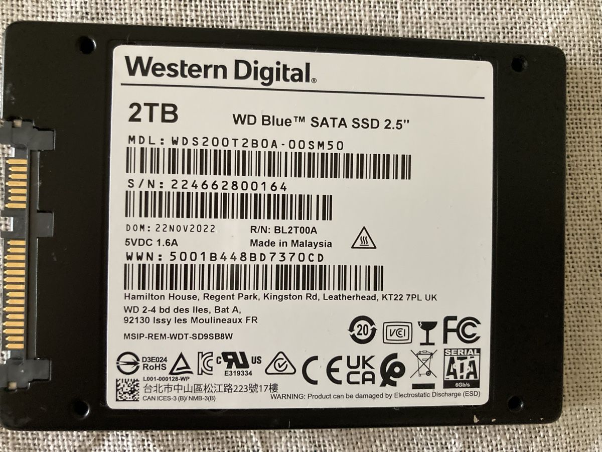Western Digital Dischi rigidi: Solid State Drive SSD – Nuovo (secondo la descrizione) da Aarau venduto da Bauschutt 1