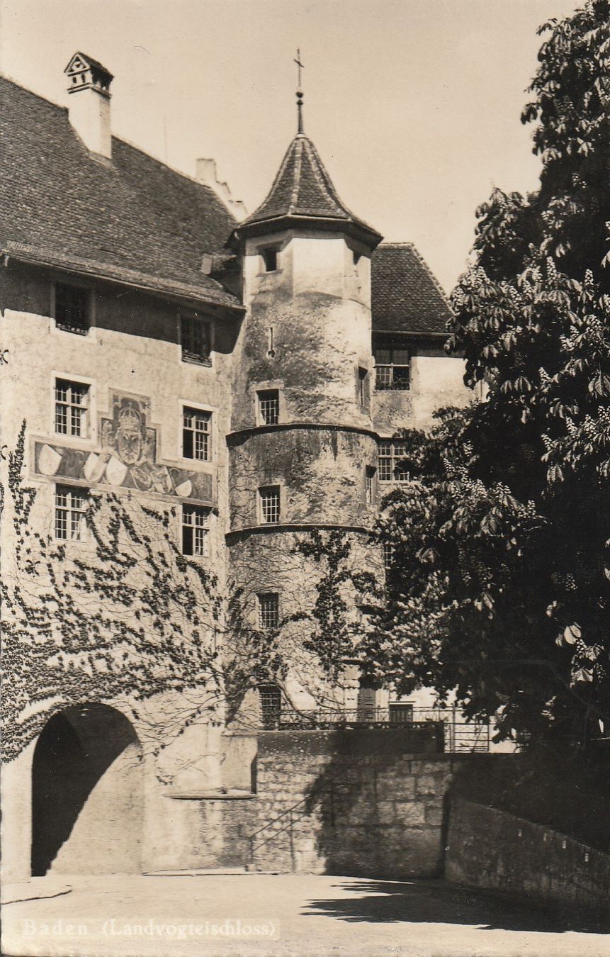 Cartoline postali: Ansichtskarte-Badem-Landvogteischloss – Usato da uttwil venduto da Koehlerfred