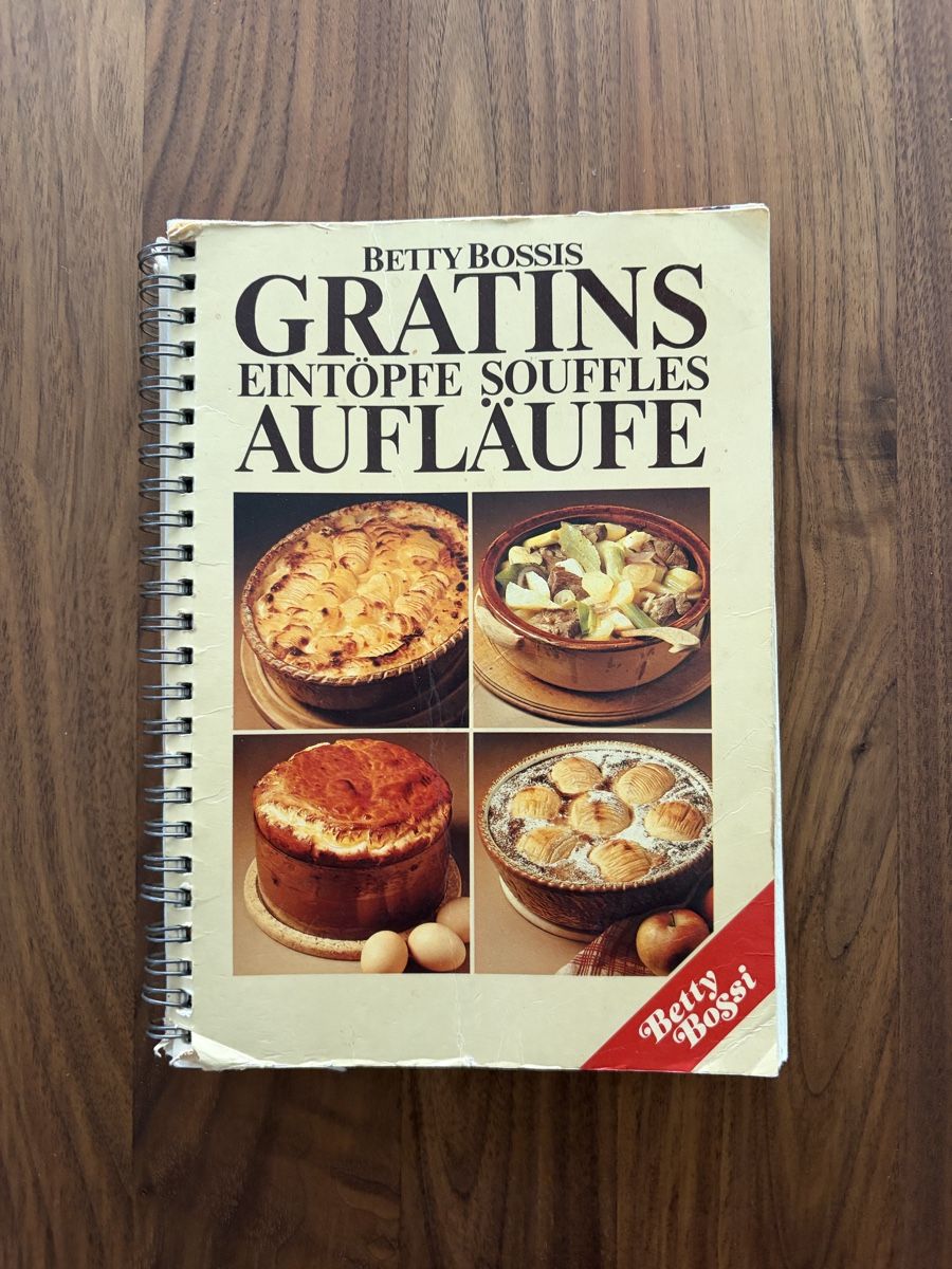 Libri: Betty Bossi Gratins Kochbuch – Usato da Escholzmatt venduto da Sarah_